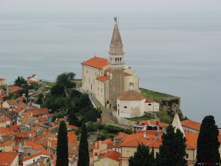 Sankt Georg Kirche in Piran