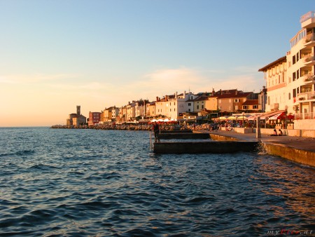 Meerpromenade von Piran